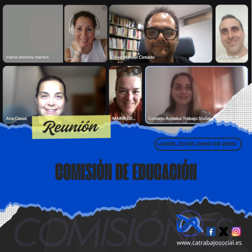 Reunión de la Comisión de Educación del Consejo Andaluz de Trabajo Social