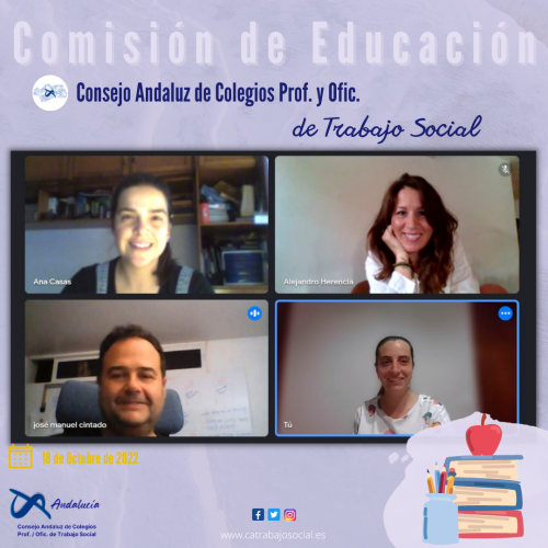 Reunión de la Comisión de Educación del Consejo Andaluz