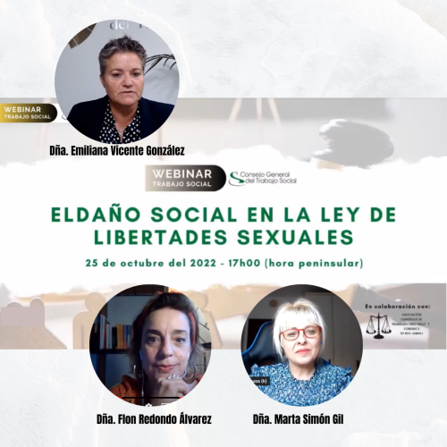 Webinar "El daño social en la Ley de Libertades Sexuales"