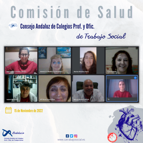 Reunión de la Comisión de Salud del Consejo Andaluz de Trabajo Social