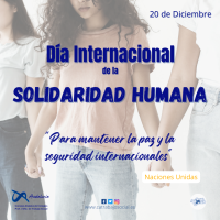Día Internacional de la Solidaridad Humana