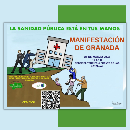 Adhesión al Manifiesto de Marea Blanca en defensa de la Sanidad Pública