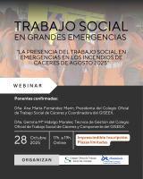 WEBINAR: Trabajo Social En Grandes Emergencias
